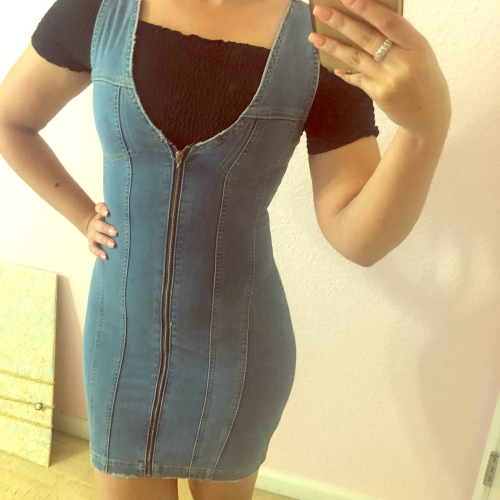 Misguided Denim Dress